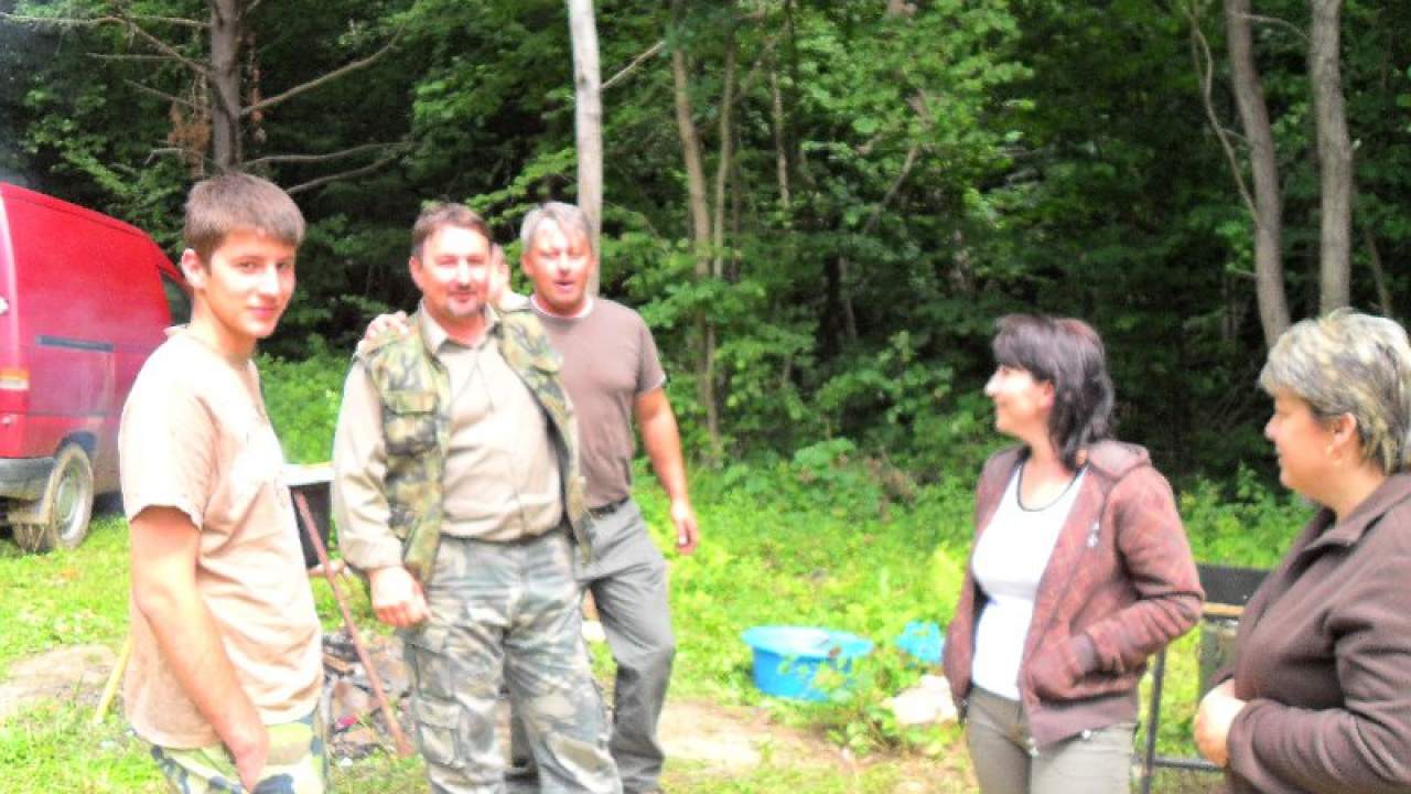 Fotografia fotogalérie Posedenie na chate LAZANKA 26.6.2011